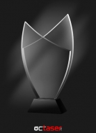  Trofeu de cristal personalizat TC22